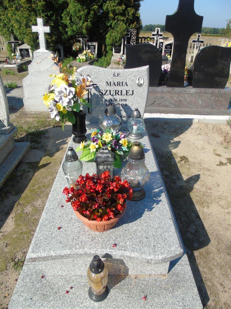Grób MARIA SZURLEJ