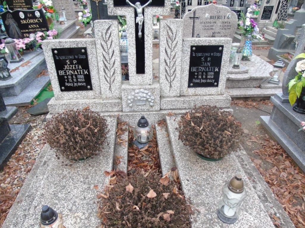 Grób JAN BERNATEK